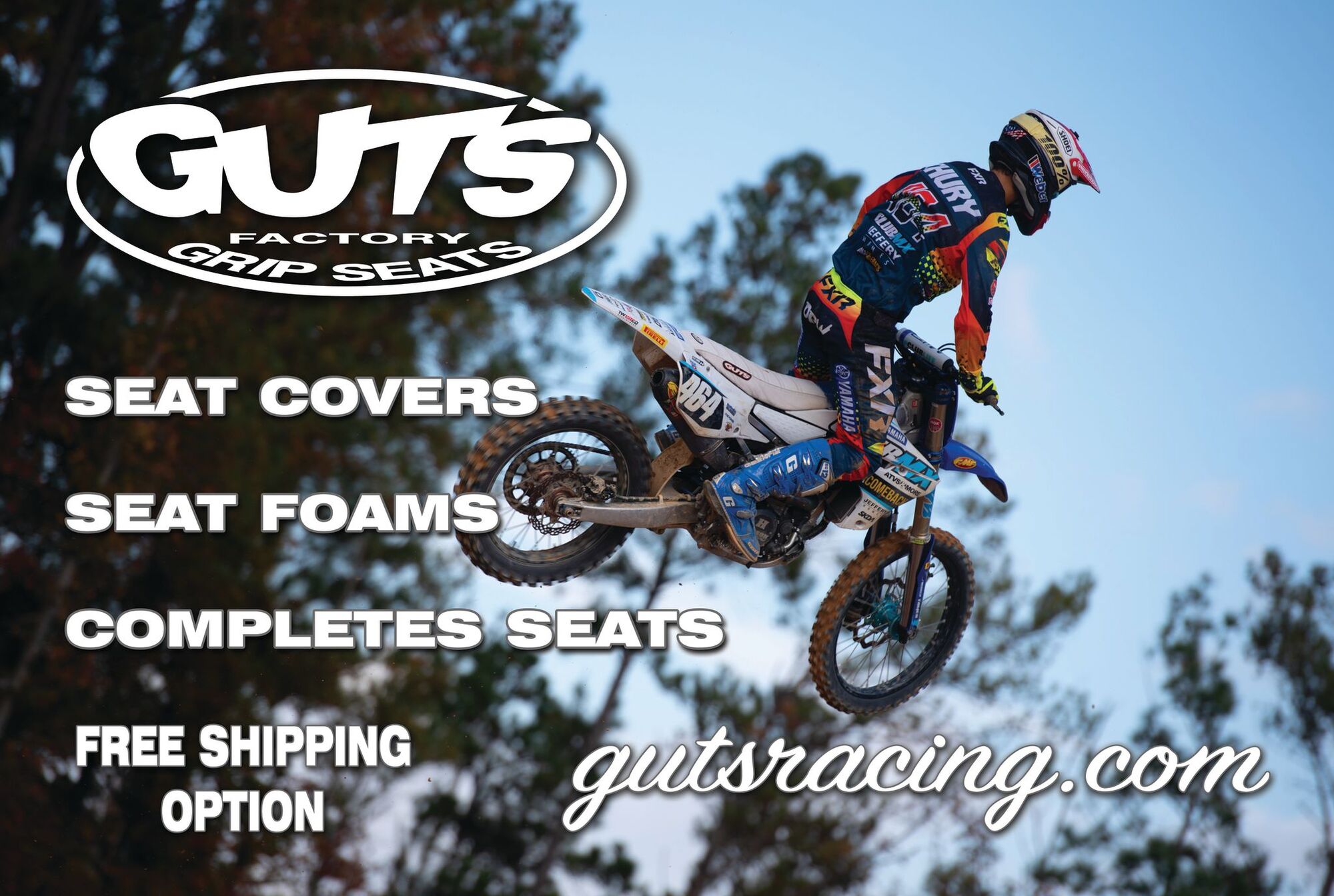 Guts best sale motocross seats